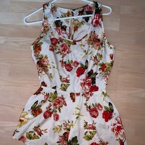 Flower Romper & Flower Sun Dress